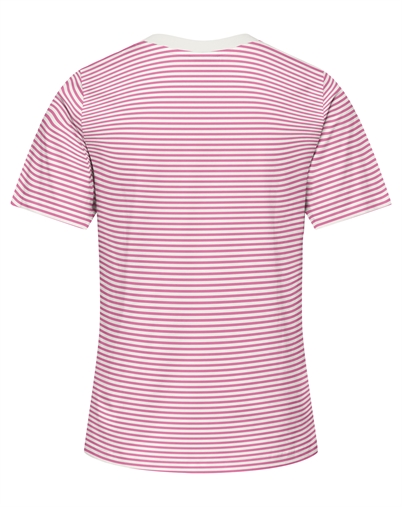 JDY - JDYPisa Print T-shirt - Cloud Dancer/Wild Orchid